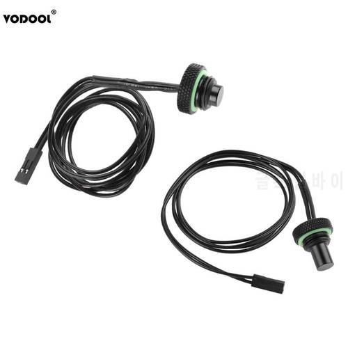 VODOOL G1/4 Temperature Measurement Water Stop Sealing Plug TCWD-V1 10K built-in Thermistor Water Cooling PC Computer System