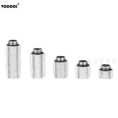 VODOOL 10/15/20/30/40mm G1/4 Dual Thread Computer Water Cooling System Hard Soft Tube Extension Connector Waterblock Components