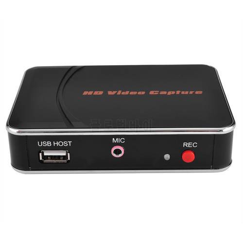 Video Capture HD Game Capture Card 1080P One Click Video Recorder HDMI compatible for Xbox 360 Xbox One/ PS3 PS4 No Need PC
