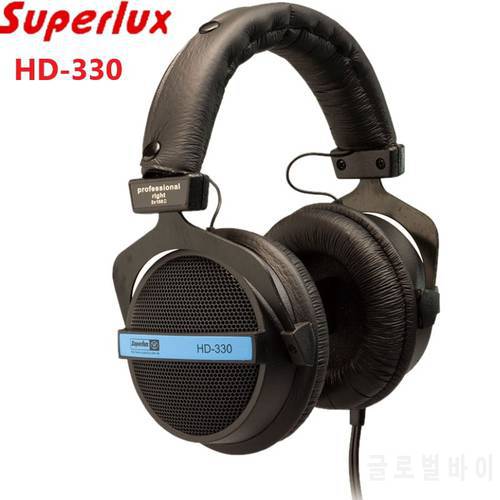 Superlux HD-330 audiophile HiFi stereo headphone For Music Detachable deep Bass single-sided gaming headset