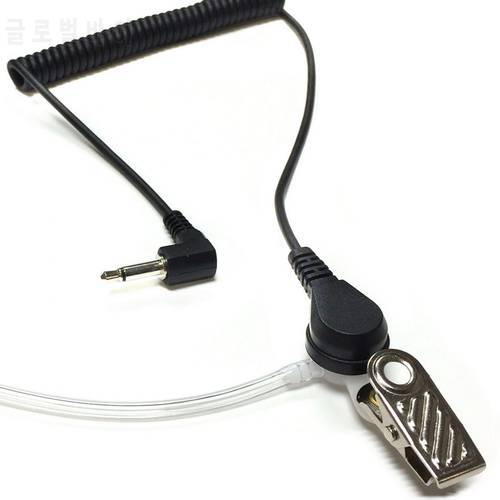 1Pin 3.5mm Jack Cover Acoustic Earpiece Headset Tube Earphone Pro PU casing Wire Earphone for Motorola Radio Mayitr
