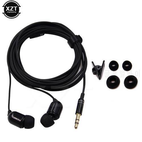 Hot sale 3m long Wired Earphone Monitor Headphone 3.5mm Stereo Headset Earphones for xiaomi for iphone