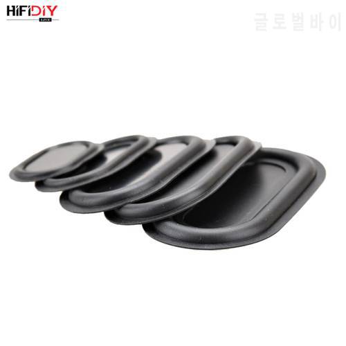 HIFIDIY LIVE Bass Speaker Plate Passive Radiator Auxiliary Bass Rubber Vibration Plate Oval 2040~4788 (20~47)mm x (40~88)mm