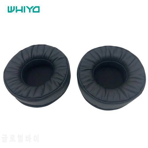 Whiyo Memory Foam Protein Leather Earpads Replacement for Sennheiser HD205II HD215 HD225 HD440 Headphone