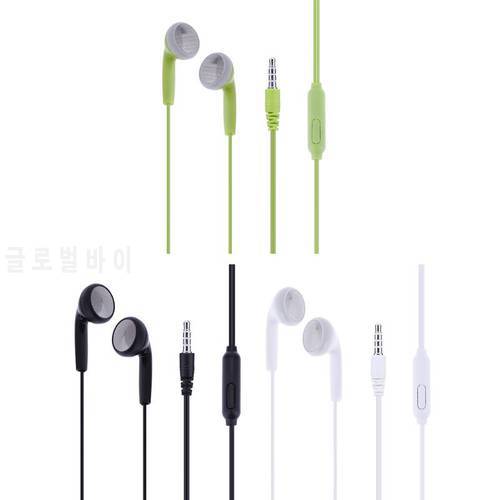 Universal 3.5mm Wired Earphone Stereo In Ear Earpiece Headset Cheap Small Earpiece Earphones with Microphone for Smartphone MP3