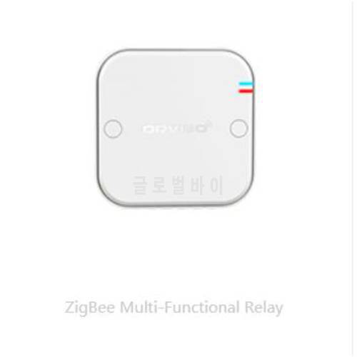 ORVIBO ZigBee Multi-Functional Relay Work with HomeMate on iOS & Android.