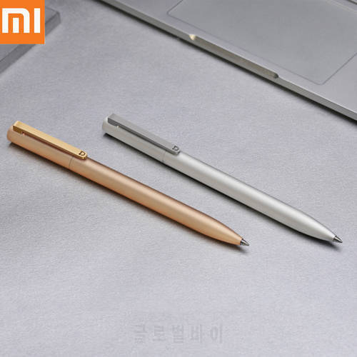 100% Original Xiaomi Mijia Gel Pen MI 0.5mm Signing Pen PREMEC Smooth Switzerland Refill MiKuni Japan Ink Black Best Gift Stylo