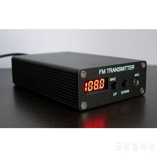 New 5W Stereo PLL Digital FM Transmitter Mini FM Radio Station Fm Broadcast