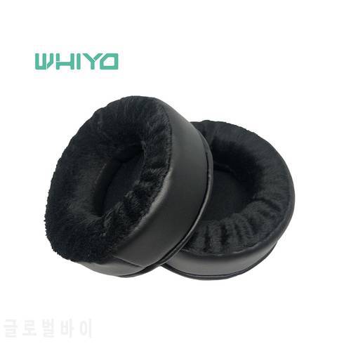 Whiyo Earmuff Cover Replacement Ear Pads Cushion Earpads Pillow for Bluedio T5S Active Noise Cancellation Over-ear Headphones