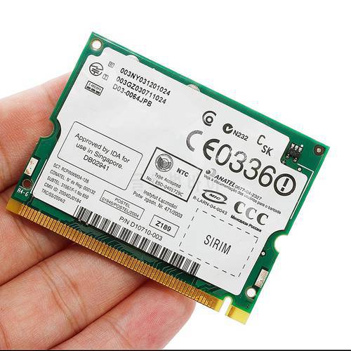 2022 New Intel Pro/Wireless 2200BG 802.11B/G Mini PCI Network Card WIFI for Toshiba Dell