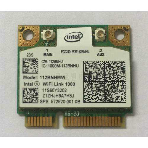 Intel 1000 112BN_HMW Half Mini PCI-e Centrino Wireless WLAN Wifi Card Module 802.11 bgn for HP 572520-001 60Y3202