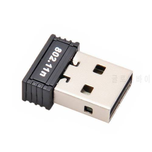 WiFi Dongle RTL8188 Chipset Mini 150Mbps USB Wireless Network Card WiFi LAN Adapter Antenna 802.11n/b/g