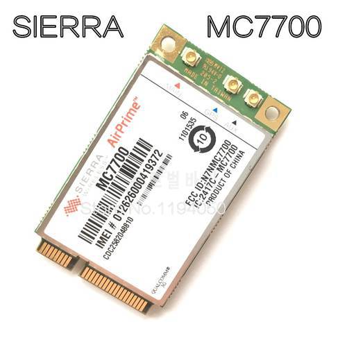 Mini PCI-E 3G WWAN GPS module Sierra MC7700 PCI Express 4G HSPA LTE 100MBP Wireless WWAN WLAN Card GPS Unlocked Free shipping 4G