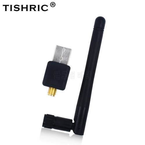 TISHRIC Mini USB WIFI Adapter 150Mbps 802.11n/g/b Antenna wi-fi Dongle Network LAN Card High Speed For WindowsXP/7 Vista Linux