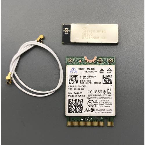 For Intel 18260 18260NGW 802.11ac 867Mbps Support Bluetooth 4.1 WiFi Card