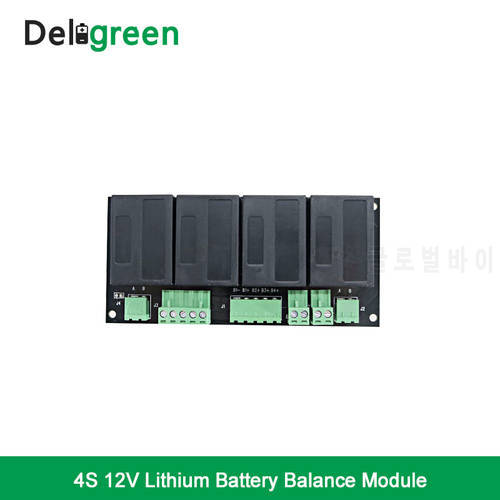 QNBBM 4S 12V Active Battery Equalizer Balancer BMS for LiFePO4,LiPO,LTO,NCM,LiMN 18650 DIY Battery Pack