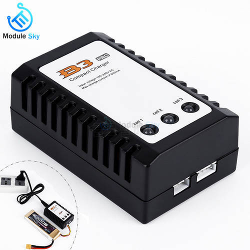 EU/US Plug Balanced battery charger for iMaxRC iMax B3 Pro Compact 2S 3S Lipo Power Supply Charger for RC Helicopter