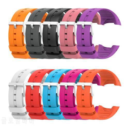 ALLOYSEED Silicone Replacement Wristband Watch Band Strap For Polar M400 M430 GPS Sports Watch Bracelet Wrist Strap Watchband