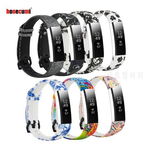 Honecumi Smart Band Silicone Replacement Strap For Fitbit Alta HR Colorful Wristband Strap Bracelet For Fitbit Alta HR Bracele