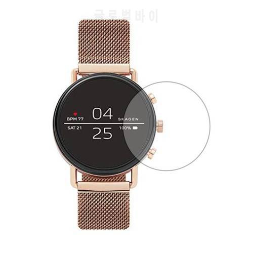 Ultra Clear Watch Tempered Glass Protective Film Guard For Skagen Falster 2 Smartwatch Toughened Display Screen Protector Cover