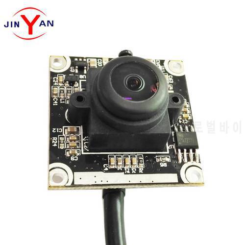 JinYan 8MegaPixel HD 4K 3264x2448 30fps USB camera module 170 degree USB HS Industrial monitoring camera Undistorted lens camera