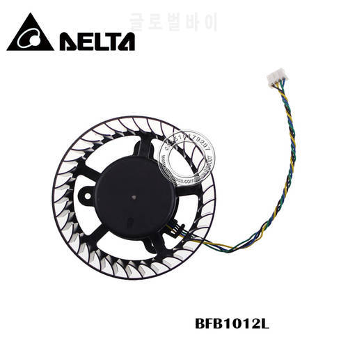 BFB1012L DC12V 0.48A -5M1T 4PIN VGA Video Card Radial Cooling Fan 75mm for nVidia GeForce 8800GTS/GTX