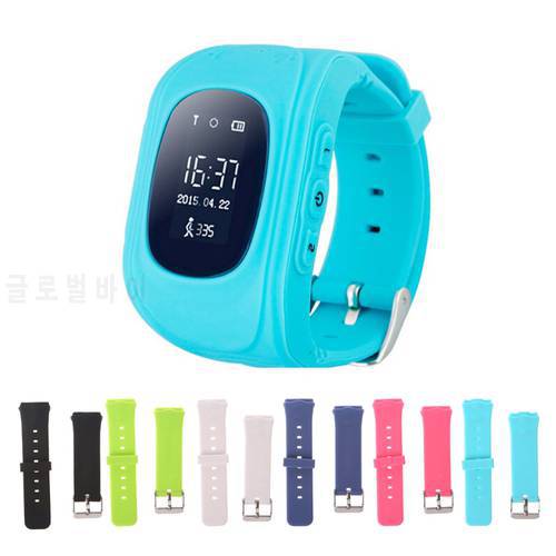 Smart Locator Tracker Watch Replacement Band For Children Wrist Strap For Q50 Y3 -M30