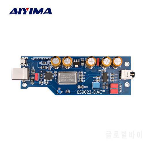 AIYIMA PCM2706 + ES9023 Fever Audio DAC Sound Card Decoder Board With OTG DIY For Amp Home Theater Power Amplifers