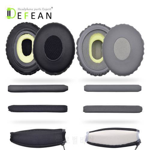 Defean Replacement Ear Pad Cushion Cups earpads Cover headband for bose On-Ear OE2 OE2I Headphones