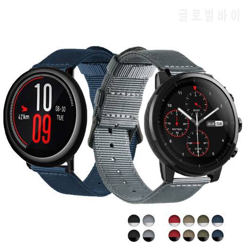 DKPLNT Waterproof Nylon Wristband for Original Xiaomi Huami Amazfit Stratos 2 2th pace band strap for Amazfit Pace Bracelet