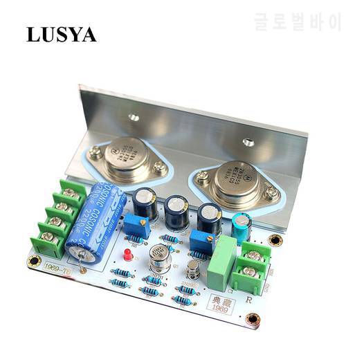 Lusya 1Pcs Diy Kits JLH 1969 Class A Audio Power Amplifier Board High Quality PCB MOT/2N3055 Finished Board T0353