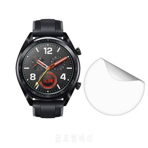 3pcs Soft Clear Protective Film Guard Protection For Huawei Watch GT Active Sport Smartwatch Screen Protector Cover (Not Glass)