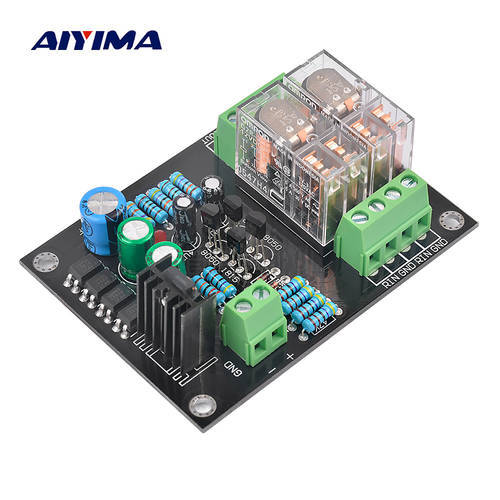 AIYIMA 2.0 Omron Car Speaker Protection Board kit Parts reliable Performance 2 Channels 300w Assembled Board For Amplifier DIY