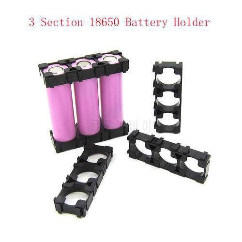 1Pcs 1*3 Cell 18650 Batteries Spacer Radiating Shell Plastic Heat Holder Bracket 1x3 18650 Bracket