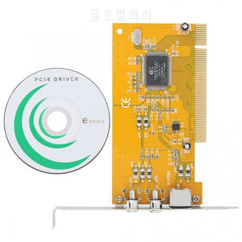 AV PCI 1394 878A Capture Card Data Acquisition Card Surveillance Video HD Capture Card Display Resolution Up to 640*480