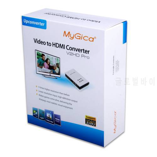 HDMI Video converter AV CVBS YPbPr S-viceo to HDMI Converter Upconverter 1080P Component Composite