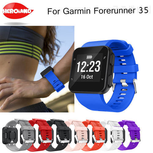 For Garmin Forerunner 35 Replacement Wristband strap Soft Band For Garmin Forerunner 35 Smart Watch Protective Case Sport Cover