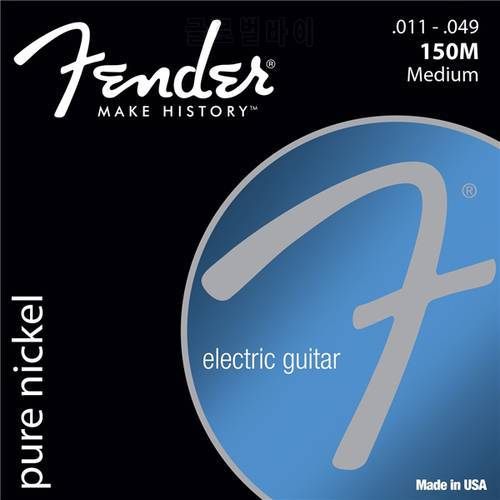 Fender 150&39s Original Pure Nickel Electric Guitar Strings - 150L 150R 150M