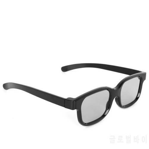 1 PC High Quality Polarized Passive 3D Glasses Black H3 For TV Real D 3D Cinemas