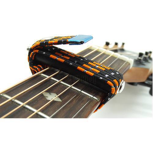 1PC Guitar Capo on/with/for Folk/Classical/Electric Guitar Capotrast Elastic Multifunctional Spreading