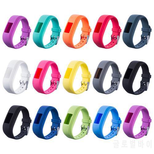 MASiKEN Silicone Sports Wristband Bracelet Strap for Garmin VivoFit Jr 2 Activity Tracker Watchband Belt