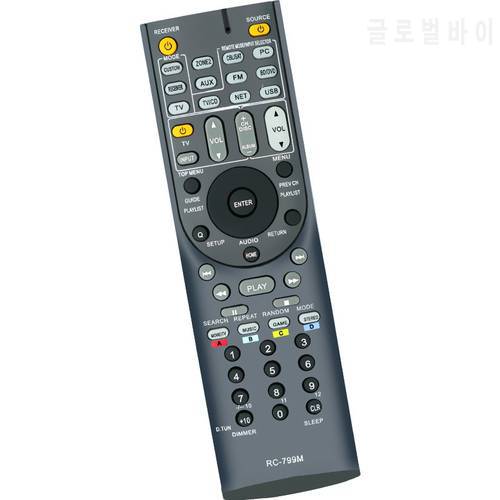 New Replacement Remote Control For Onkyo TX-SR303E TX-SR506S TX-NR509 TX-SR573S TX-NR808 AV A/V Receiver
