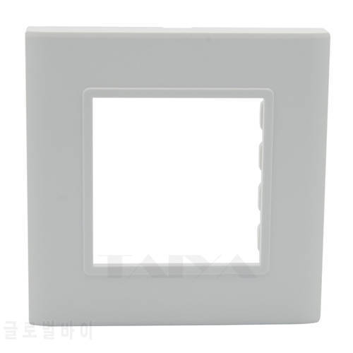 86 wall plate face plate with two ports
