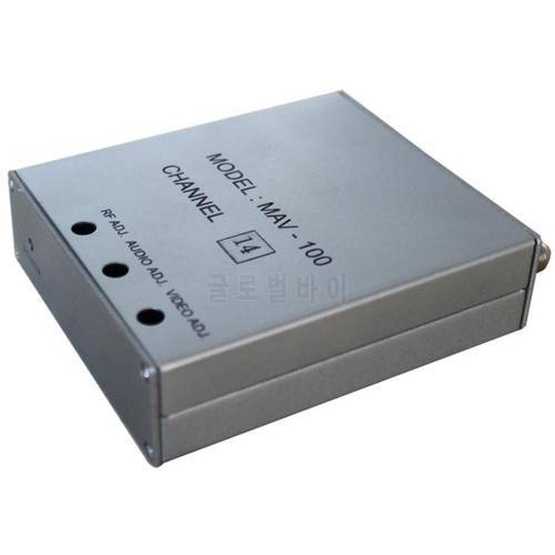 av to rf Modulator Mini adjacent Channel Modulator CATV modulato match set top box output RF signal for hotel/school MAV-100