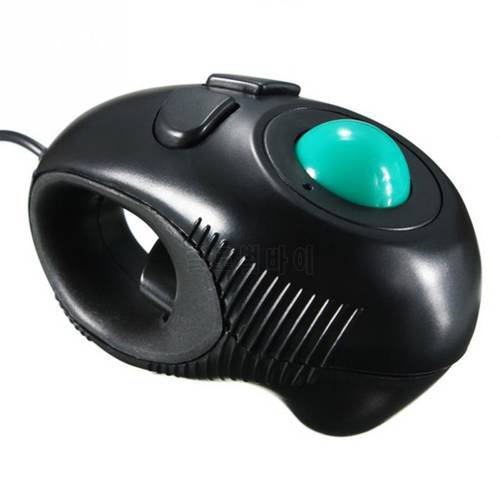 4D USB Mini Trackball Wired Mouse Mice Thumb Control Portable Finger Handhold Mouse For PC Computer Laptop