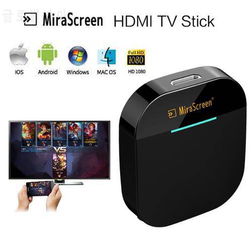 Mirascreen G5 Plus 2.4G 5G 4K Wireless HDMI Wifi Display TV Dongle Miracast Airplay Android TV stick Receiver EzMira for Iphone