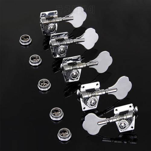 Flanger Electric Bass Tuning Peg Vintage Jazz Precision Bass Tuning Pegs Open Geared Bass Tuners Replacement Bass Accessories