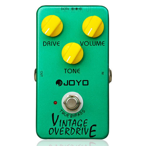 Vintage Overdrive Guitar Effect Pedal Overdrive Guitar Pedal Effect True Bypass Guitar Parts & Accessories Joyo JF-01 Effects