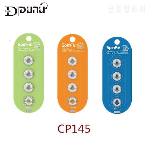 DUNU CP145 Patented 360 Degree Free Rotation Silicone Ear tips 4.5mm Nozzle Dia DUNU TFZ KZ TIN Earphones CP100 CP800 CP220