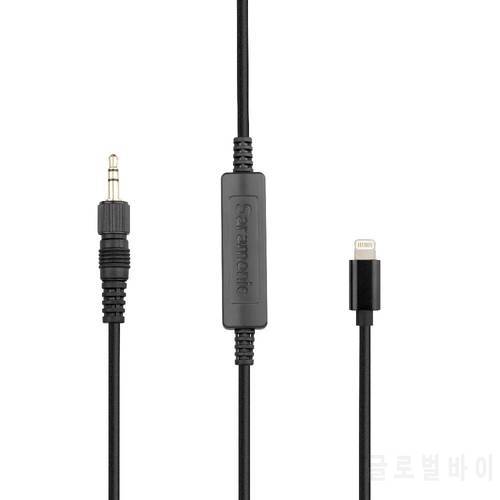Saramonic LC-C35 Locking 3.5mm Male Connector TRS to Lightning Output Cable for Saramonic Microphones